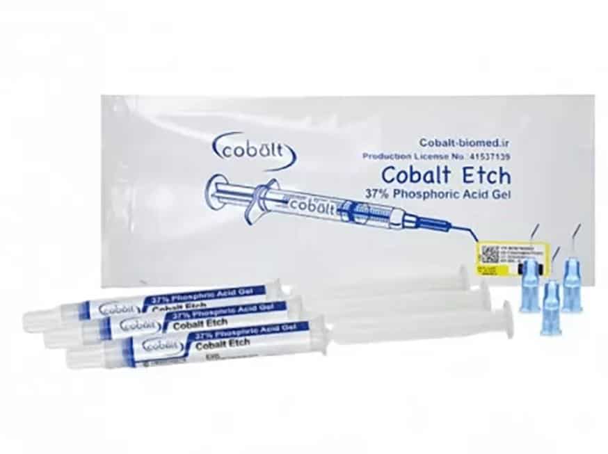 ژل اسید اچ کبالت 3 سرنگه Cobalt Etch 37%