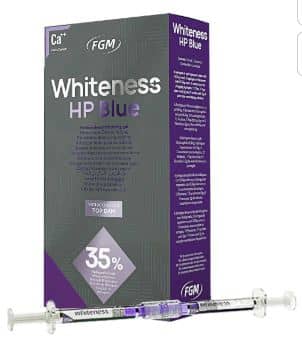 کیت بلیچینگ مخصوص مطب 35% FGM | Whiteness HP Blue