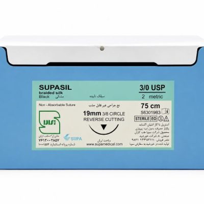 نخ بخیه سیلک غیرقابل جذب سوپا 36 عددی Supa