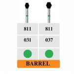 فرز الماسی توربین پروفا Barrel کد 811