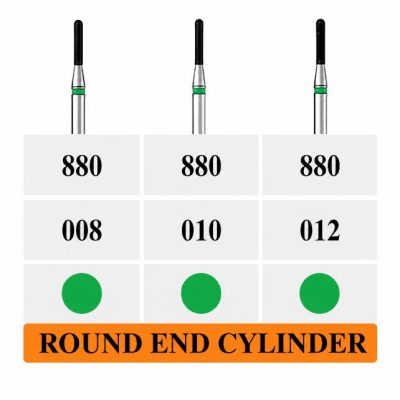 فرز الماسی توربین پروفا Round End Cylinder کد 880