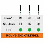 فرز الماسی توربین پروفا Round End Cylinder کد 881