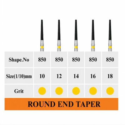 فرز الماسی توربین پروفا Round End Taper کد 850