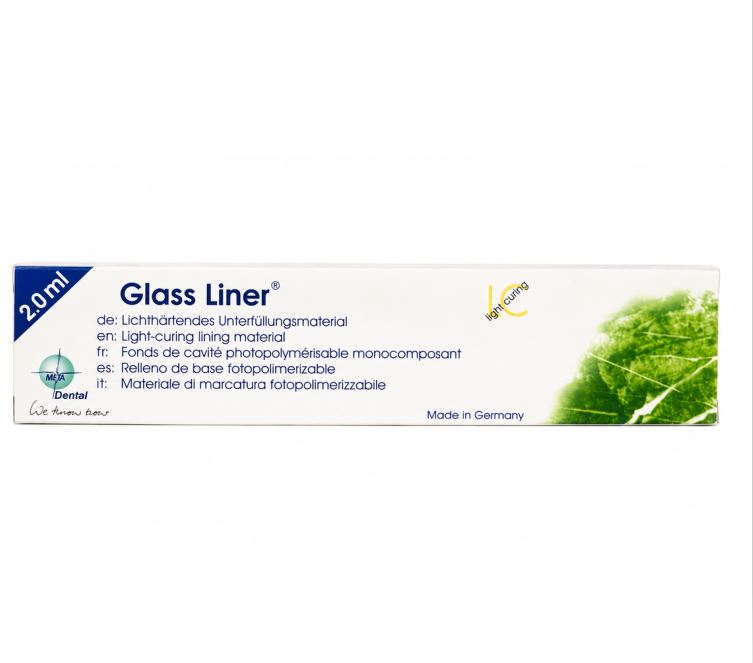 گلاس آینومر لاینینگ نوری 2 سرنگ WP Dental Glass Liner