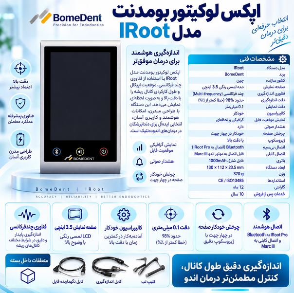 اپکس لوکیتور بومدنت BomeDent مدل IRoot