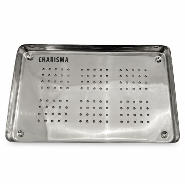 سینی سوراخ دار استیل کاریزما